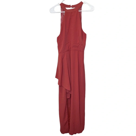 NWT Two Sisters The Label Aubree Dress In Watermelon Size US 10 - Picture 4 of 12